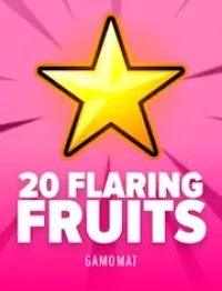 20 flaring fruits logo